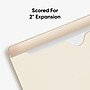 Smead Recycled Reinforced File Jacket, 2" Expansion, Letter Size, Manila, 50/Box (75560)~#|#~8ACA1F5B-41D9-421C-A922D5647FB54E31_sc7