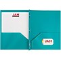 JAM Paper Plastic POP 2-Pocket Folders with Metal Prong Fastener, Multicolored, Assorted Colors, 6/Pack (382ECFASSRT)~#|#~8AD1E14A-17C3-4B2B-A6D0858DACE8F0A7_sc7