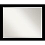 Amanti Art Brushed Black Beveled Bathroom Wall Mirror, 25".5" x 31.5", Black (A42678100281)~#|#~8AD28891-3A56-4A9A-872E04222C4FCAA9_sc7