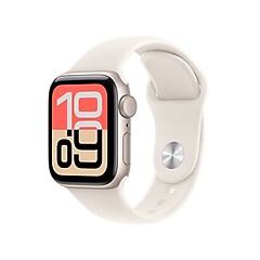Apple Watch SE 44MM Silver GPS, 44mm, Silver Aluminum Case, Blue