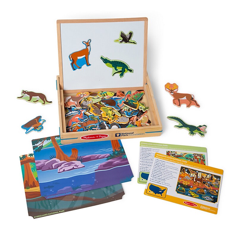 Melissa & Doug 60-Piece Picture Matching Magnetic Game (MS30904) image 1
