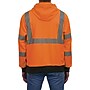 Ergodyne GloWear 8311BK High Visibility Long Sleeve Black Bottom Hooded Sweatshirt, ANSI Type R Class 3, Orange, 3XL (22887)~#|#~8AD7803B-8A0C-4D12-9E87E6A65F1668EB_sc7