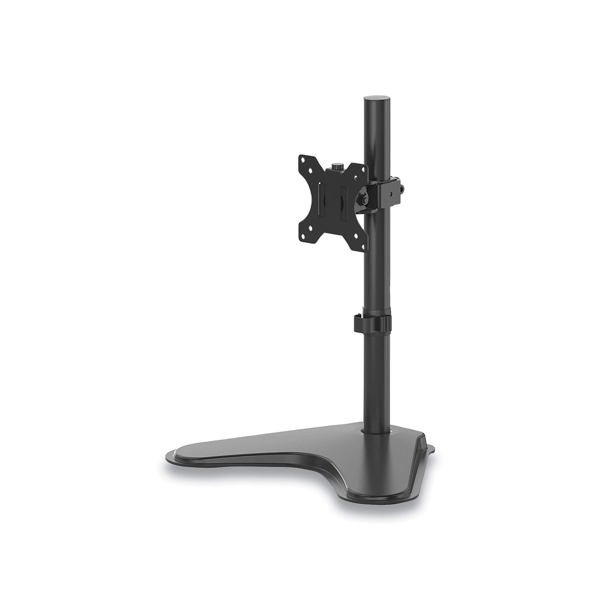 Fellowes Professional Series Adjustable Freestanding Single Monitor Arm, Up to 32″, Black (8049601) Sansujyuku sansujyuku.com