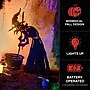 Haunted Hill Farm 3-Ft. Metal Lighted Witch & Cat Stake Decoration, Battery Operated, Black (HHMT036WITCH-BLK)~#|#~8ADA21D3-A686-4A88-A8FF5D058501857C_sc7