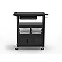 Luxor TUFFY XL Deluxe Teacher Cart, Black (ECMBSKBC-B)~#|#~8ADB695E-412E-4544-9CAF06B9F85CD101_sc7
