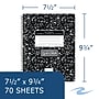 Roaring Spring Signature Collection 1-Subject Composition Notebook, 7.5" x 9.75", Graph Ruled, 70 Sheets, Black (10113)~#|#~8ADC8A58-BE5A-4010-BF72BDBDB0BD58B1_sc7