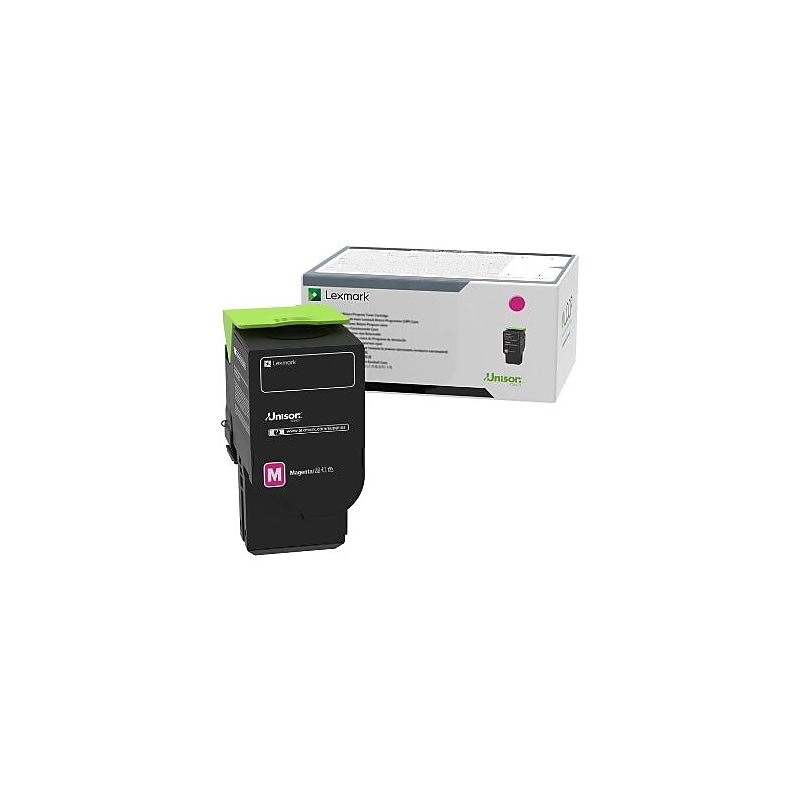 Lexmark 75 Magenta High Yield, Return Program 8.8K Toner Cartridge (75M1HM0) image 1