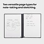 Rocketbook Fusion Reusable Notebook Planner Combo, 8.5" x 11", 42 Sheets, Blue (EVRF-L-RC-CDF-FR)~#|#~8AE23E48-59AC-47BD-BD51667B25265B7C_sc7