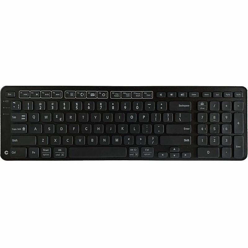 Contour Design Balance Wireless Ergonomic Keyboard, Black (102104) image 1