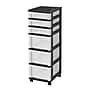 Iris Storage Drawer, 6 Drawers, Black (585009)~#|#~8AE51630-2A17-4FA3-A05C0EBBB18D7779_sc7