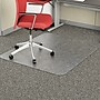 Alera Carpet Chair Mat, 46" x 60'', Low Pile, Clear Vinyl (CM1J442FALEPL)~#|#~15DF8A36-62D4-4411-97DFEEC75E130B54_sc7