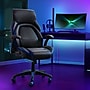 Dormeo Ergonomic Faux Leather Swivel Manager's Chair, Blue (60030-BLU)~#|#~8AEF094A-6805-4661-804A3BC5B4F36B5D_sc7