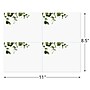 Great Paper Elegant Eucalyptus Notecards, Multicolored, 40/Pack (2025001)~#|#~8AF2CE99-6096-4D54-9383BA0CE70D7A2D_sc7