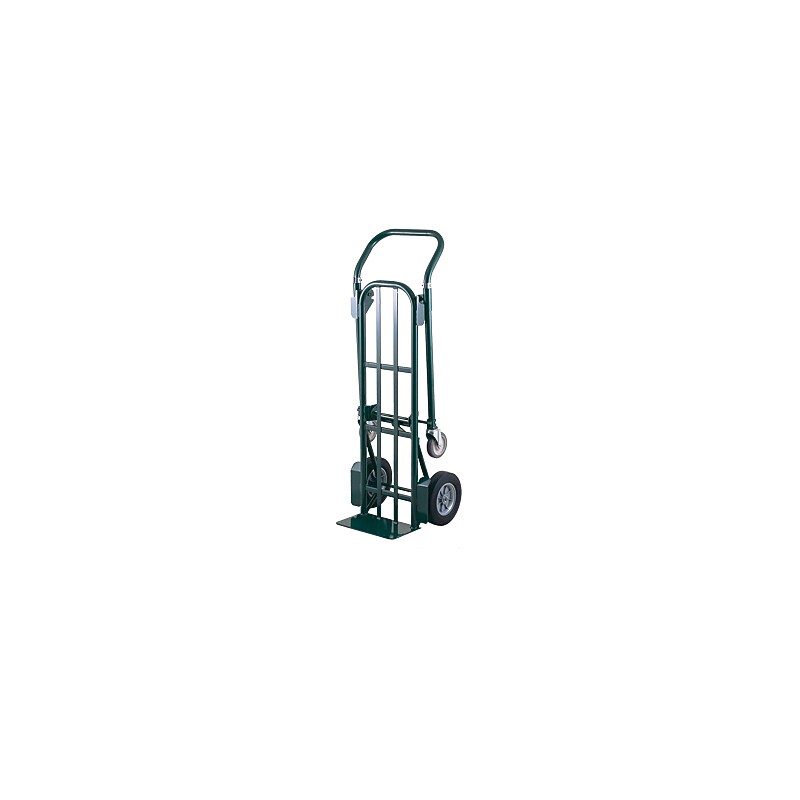 Harper Trucks Convertible Hand Truck, 800lb. Capacity, Green (DTT18648A) image 1