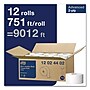 Tork Advanced Mini Jumbo Roll Bath Tissue, Septic Safe, 2-Ply, White, 3.48" x 751 ft, 12 Rolls/Carton (TRK12024402)~#|#~8AFA8C2E-950C-41F6-BD61187170765170_sc7