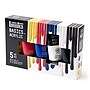 Liquitex BASICS Acrylic Paint Tubes, Assorted Colors, 75 mL, 5/Pack (LIQ3699361)~#|#~8AFAC509-657F-4281-97BB0656451146E0_sc7
