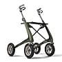 Medline byACRE Overland All-Terrain Carbon Fiber Rollator, Universal, Green (BYA150OG)~#|#~8AFDF551-4252-4B05-A8C2FE940135560F_sc7