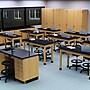 Diversified Woodcrafts Perpetulab Rectangular Science Lab Table, 72" x 24", Oak (P730LBBK30N)~#|#~8AFE85EA-A821-4D90-B30B6D99C931F816_sc7