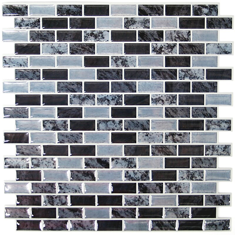 York Wallcoverings Traditional Marble Tile Peel and Stick Backsplash (TIL4129FLT) image 1