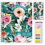 2025-2026 Global Printed Products Teal Floral 8.5" x 11" and 3.5" x 6" Academic Weekly & Monthly Planners, Plastic Cover~#|#~8B02C39C-AAB0-4A5C-A27B2FD8E4DDC8D4_sc7