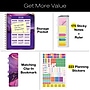 2027 Excello Brands 9" x 11" Weekly & Monthly Standard Planner, Paperboard Cover, Pink Purple Marble (FSHN-CY27-8511-22)~#|#~8B04A5EB-866F-443D-911BFB424AA96264_sc7