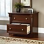 Sauder Palladia 2-Drawer Lateral File Cabinet, Letter/Legal Size, 37"W x 22"D, Select Cherry (412015)~#|#~8B04BC20-3A1B-4779-A13B47FF06FA26AE_sc7