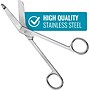 Mabis Healthcare 7.25" Stainless Steel Bandage Scissors (25-704-000)~#|#~8B04EBE4-84D7-4302-9A3837F4AEC4C59F_sc7