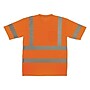 Ergodyne GloWear 8367 High Visibility Short Sleeve T-Shirt, ANSI Type R Class 3, Orange, X-Large (22045)~#|#~8B09BEA1-60E9-48D1-87CC64E6485AB45C_sc7
