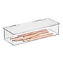 iDESIGN Medium Stackable Plastic Storage Bin, Clear (40263)~#|#~8B1DEA0F-B2CC-4C32-ADC92683C7D31A62_sc7