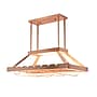 Elegant Designs 2 Light LED Overhead Wine Rack, Copper (WR1000-CPR)~#|#~8B215906-BC83-44E7-B64FD24DFC0BAEF7_sc7