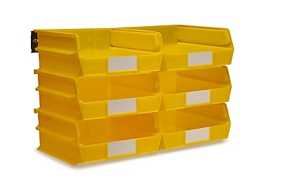 Yellow 8 PC Wall Storage Unit - Large - Thumbnail 5