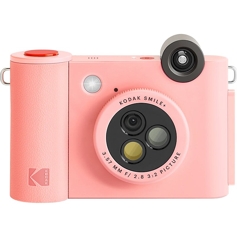 Kodak Smile+ 5 Megapixels Digital Instant Print Camera, Pink (RODSMPCAMPK) image 1