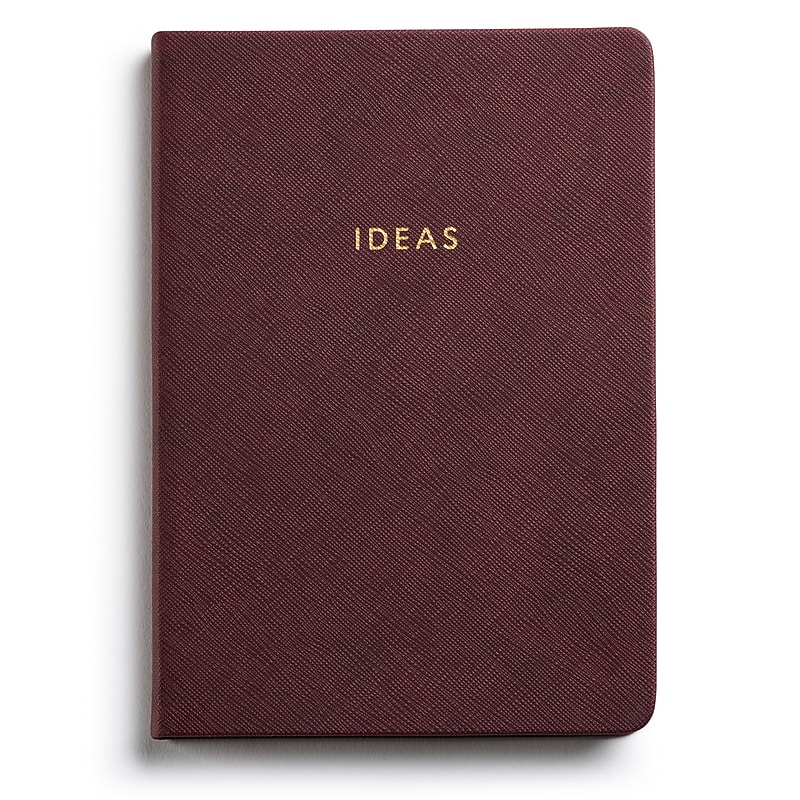 Eccolo Ideas Composition Notebooks, College Ruled, 256 Sheets, Maroon (ST456C) image 1