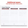 2026 Staples 11" x 8" Monthly Wall Calendar, White/Red/Gray (ST53915-26)~#|#~8B2F089C-D201-4269-8BC89A6BA5BFECC7_sc7