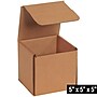 Corrugated Mailers, 5" x 5" x 5", Kraft, 50/Bundle (M555K)~#|#~8B360408-16BD-4641-84C1EDF6BF32C3BC_sc7