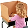 Classroom Products Foldable Cardboard Freestanding Privacy Shield, 13"H x 20"W, Kraft, 20/Box (VB1320 KR)~#|#~8B3C20AB-FCCC-4E91-9FCFAE3D69897D0F_sc7