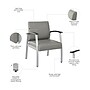 Bush Business Furniture Arrive Vinyl Guest Chair, Light Gray (CH3901GVL-03)~#|#~8B3D41F5-DA4D-4ED8-9A45A382D433AAAC_sc7