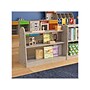Flash Furniture Bright Beginnings 4-Section Storage Unit, 24.5"H x 31.5"W x 11.75"D, Brown (MK-KE19233-GG)~#|#~8B3FD53A-1C7D-45D5-99BAC5C951D61EFB_sc7