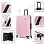 DUKAP Discovery 33.66" Hardside Suitcase, 4-Wheeled Spinner, TSA Checkpoint Friendly, Silver (DKDIS00XL-SIL)~#|#~8B429617-F4BD-486E-BF1A9446E561F554_sc7