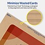 Avery Integrated Cards, 6" x 9", Matte Kraft Brown, 25/Pack (95353)~#|#~8B521D3F-4366-4913-B6C450C5EEC3EB5C_sc7