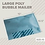 10.5" x 15" Self-Sealing Bubble Mailer, #5, Blue, 4/Pack (8915DB-5-4)~#|#~8B53CE6A-BFD3-4AF3-AB4268C899D9648E_sc7