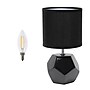 Simple Designs 10.24" LED Table Lamp, Black (LT2065-BLK-LB)~#|#~8B567322-5B1D-4BBC-BA010FC39E140627_sc7