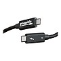 Plugable 3.3' USB C Power Cable, Black (TBT4-40G1M)~#|#~8B5D67B5-D489-4D7A-BBD85EAA433D7D37_sc7