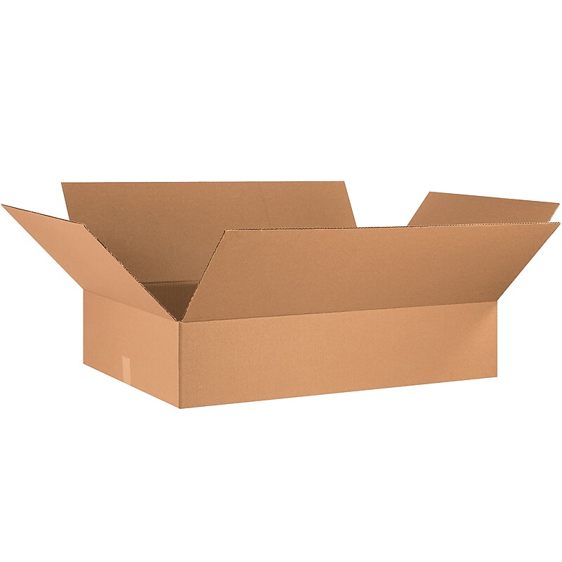 36" x 24" x 8" Shipping Boxes, 32 ECT, 10/Bundle (36248) image 1
