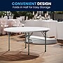 Flash Furniture Scarborough Folding Table, 60.5" x 60.5", White (DAD154Z)~#|#~8B621608-65BE-46B5-8086CC8C56CC47DC_sc7