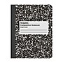 STAPLES Composition Notebook, 7.5” x 9.75”, Graph Ruled, 80 Sheets, Black/White~#|#~8B674A1A-8C70-4127-909AAB159CC72858_sc7