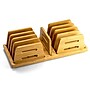 Officemate Bamboo Desk Accessories 9-Compartment Stackable Wood Desk Organizer,  Natural Wood Grain (71003)~#|#~8B690FF7-116C-4B76-99C0CFA7650BAB88_sc7