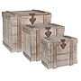 Household Essentials Antiqued Decorative Trunk, Fir/Metal, 3 Pieces, Multi Color (HH9535-1)~#|#~8B6C56CA-B1DD-477F-9083C03434559931_sc7