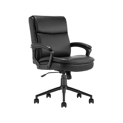 Click365 Transform 2.0 Ergonomic Bonded Leather Swivel Desk Chair