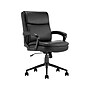 Click365 Transform 2.0 Ergonomic Bonded Leather Swivel Desk Chair, Black (CCHR10007B)~#|#~8B72885C-0A05-4FB3-861BA0C345F11B2E_sc7